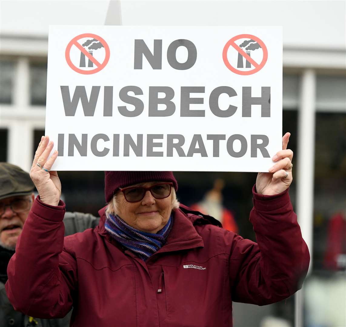 Protest against the Wisbech Incinerator. (29370028)