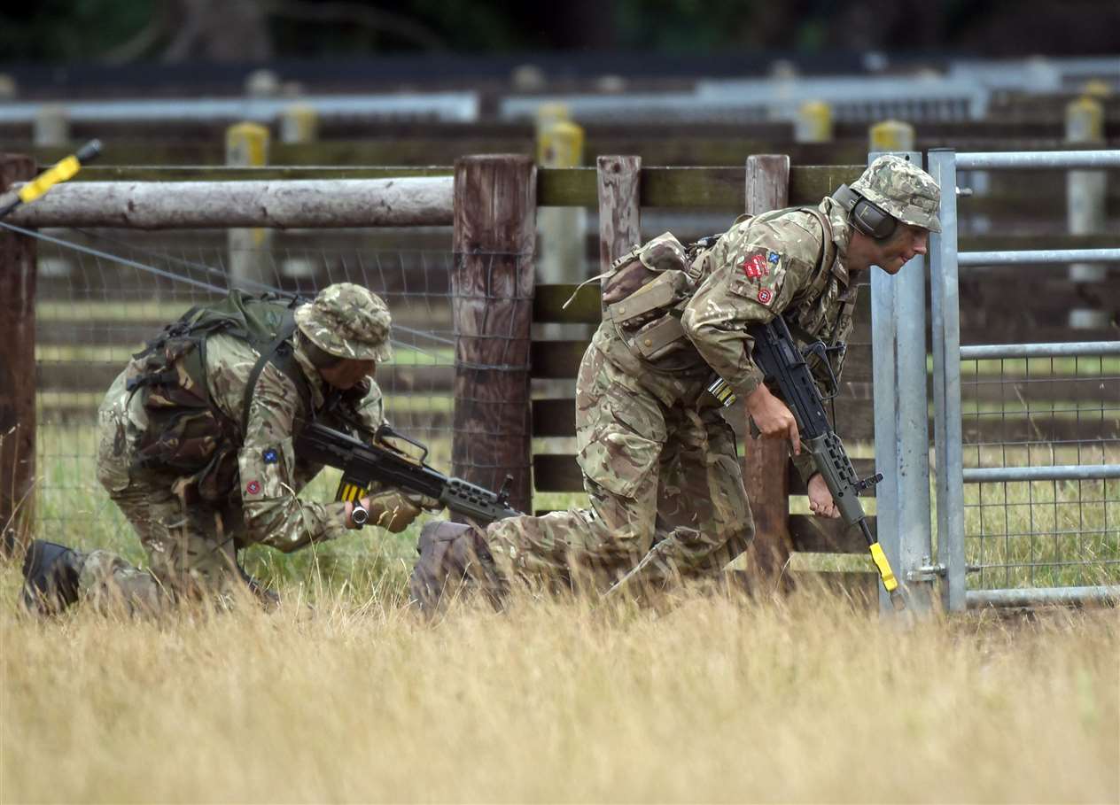 Cambridgeshire ACF Camp at Thetford. (14598465)