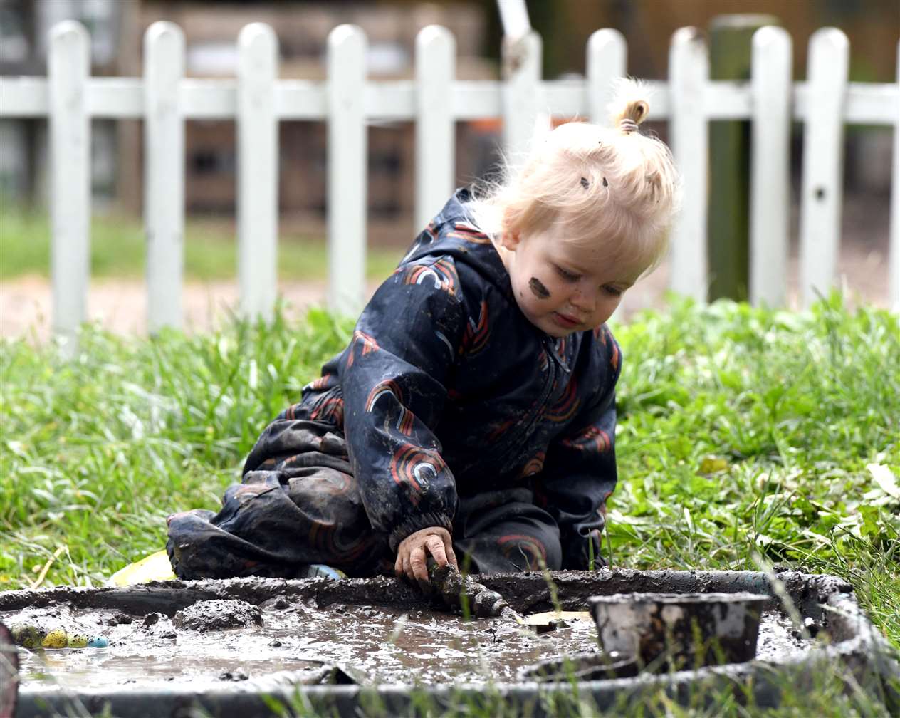 International Mud Day at Emneth Nursery School. (48718194)