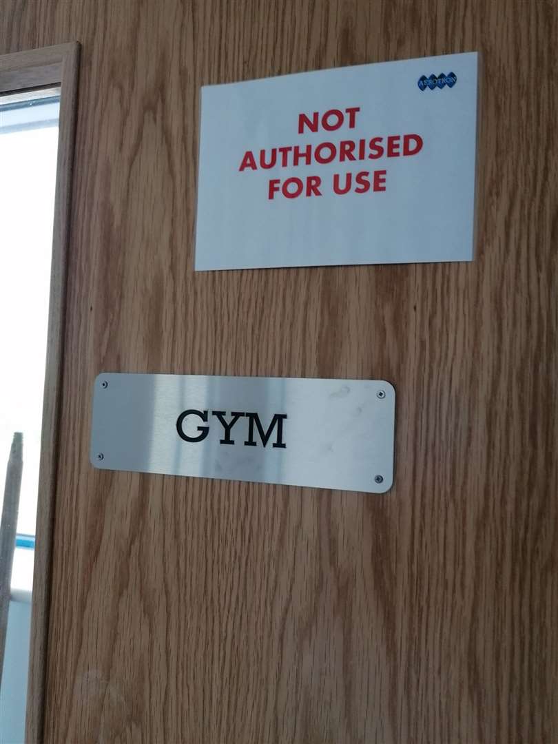 The Aerotron gym is currently closed to staff, but will be kitted out when the pandemic passes. (41922733)