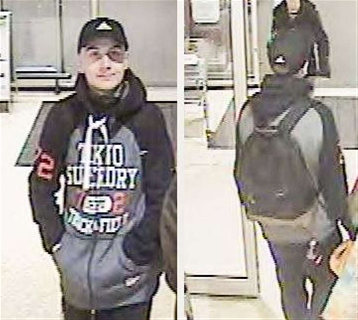 Sam Mechelewski was caught on CCTV entering Sainsbury's supermarket in Huntingdon just hours before he was killed. (25818444)