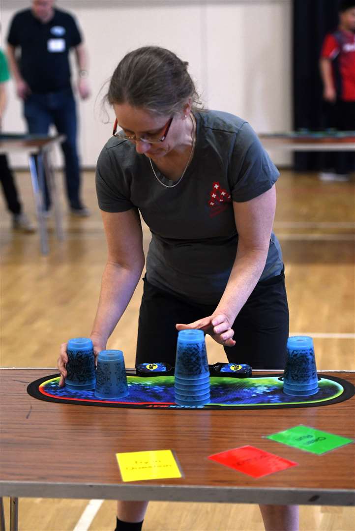 UK Sport Stacking Championships at Neale Wade..Chantal Tomms..... (30540374)