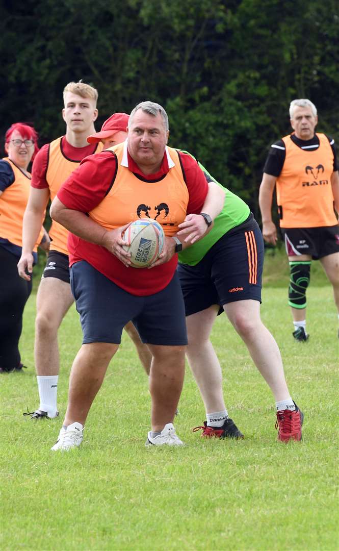 Walking Rugby Tournament at March rugby club. (49105998)
