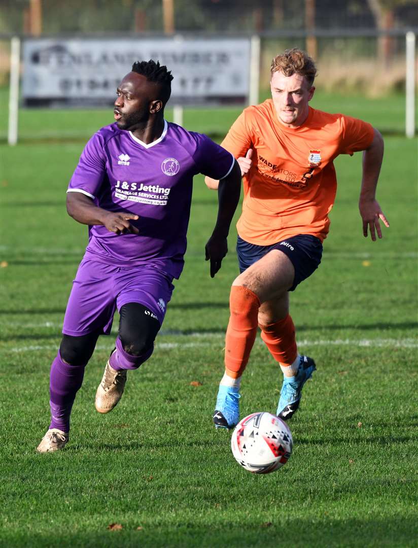 Fernand Bass on the ball.