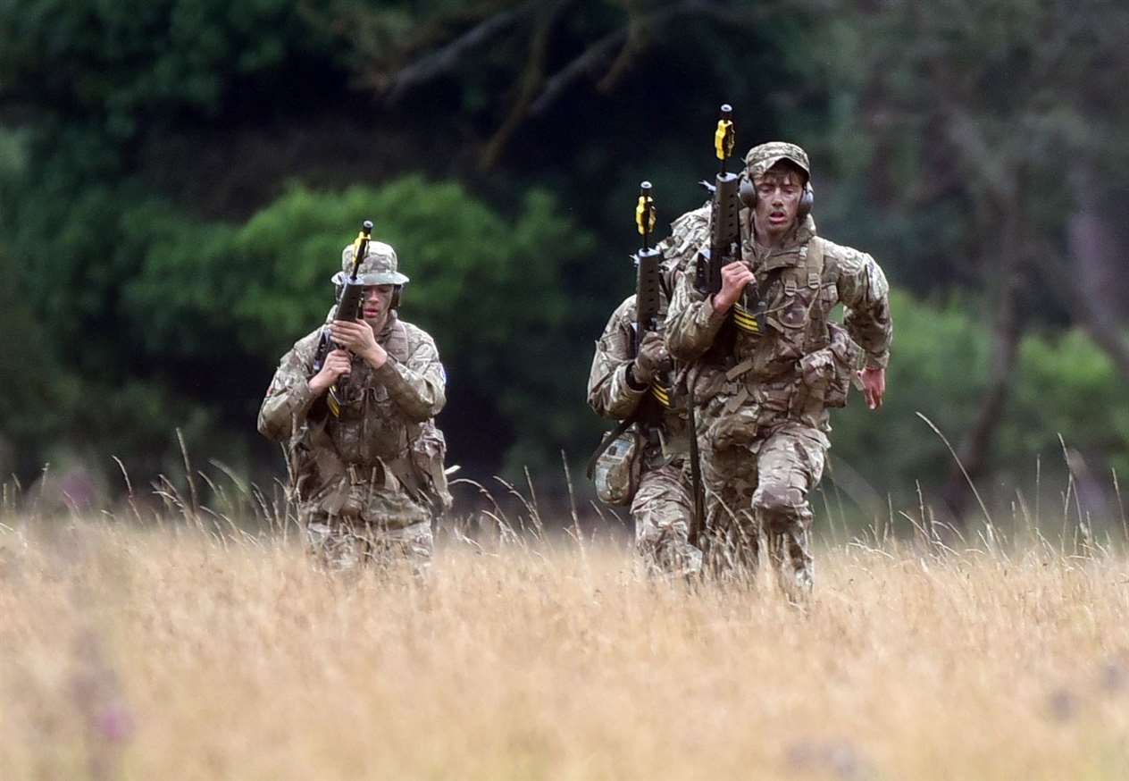 Cambridgeshire ACF Camp at Thetford. (14598515)