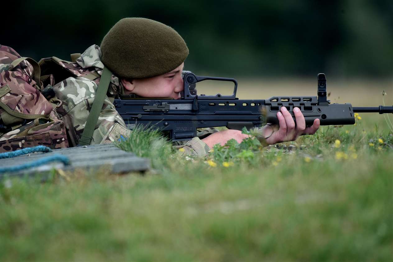 Cambridgeshire ACF Camp at Thetford. (14598466)