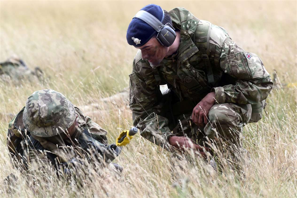 Cambridgeshire ACF Camp at Thetford. (14598458)