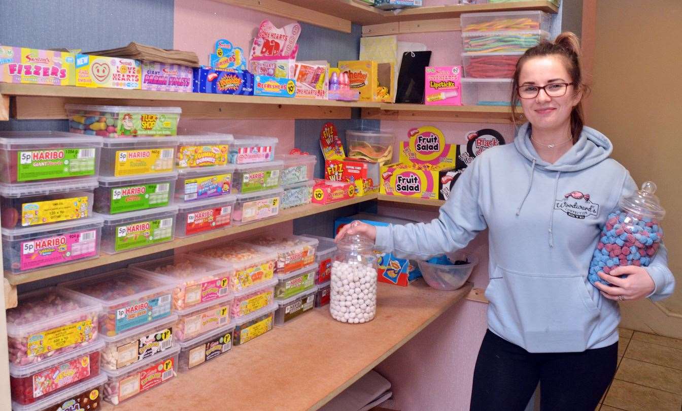 Leah Huggins, pictured in January, before the opening of Woodward's.