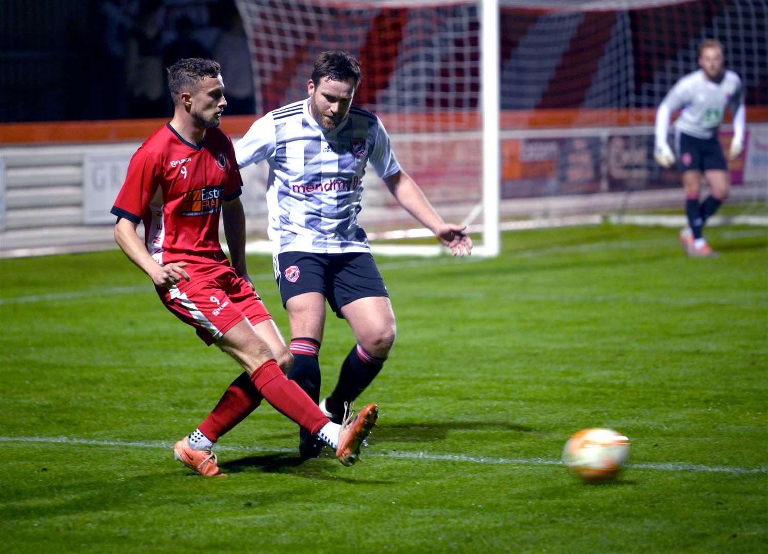 Wisbech v West Wratting in the Cambs Invitation Cup. Rob Conyard