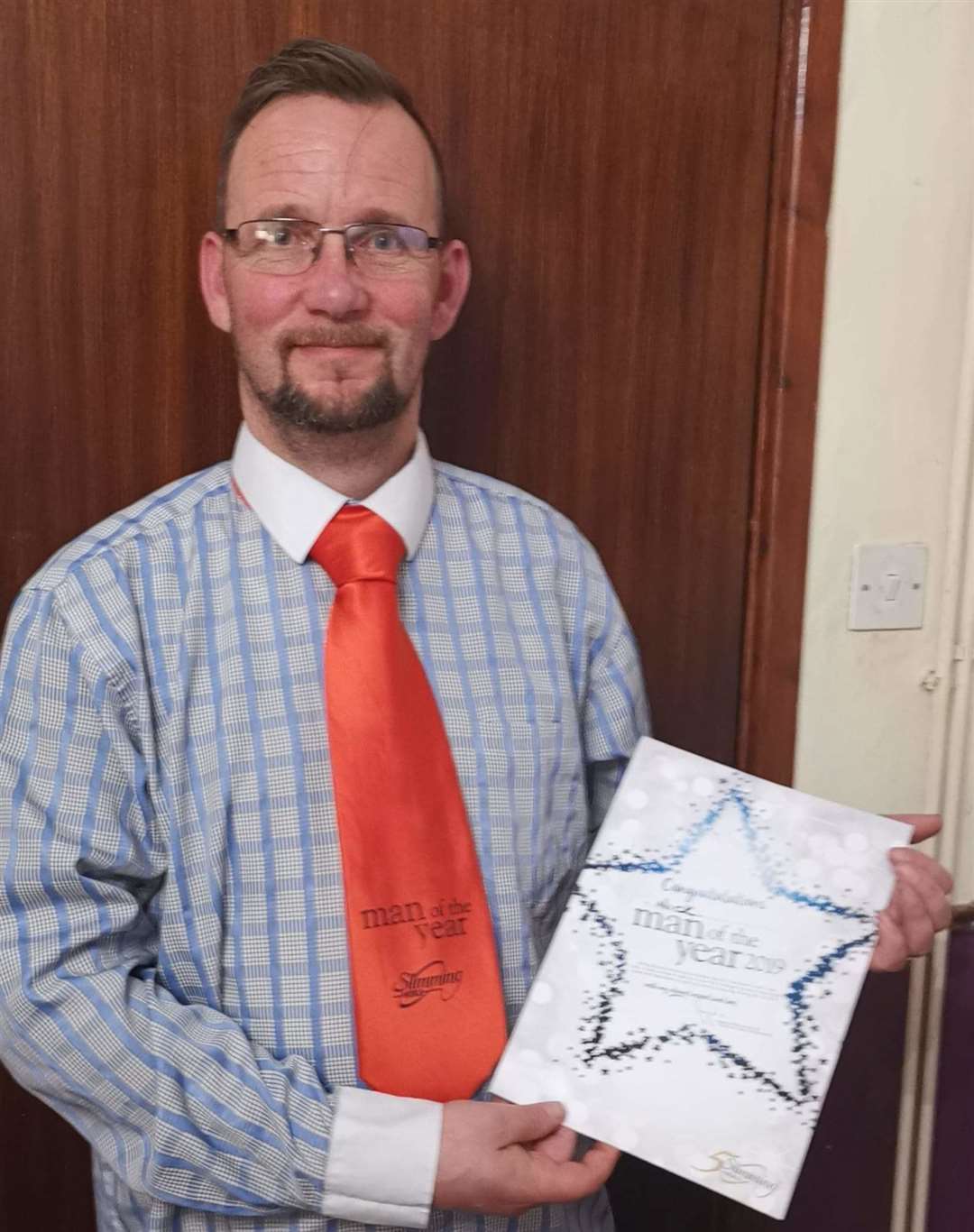 Nick Wright was crowned Man of the Year back in May. (15690451)