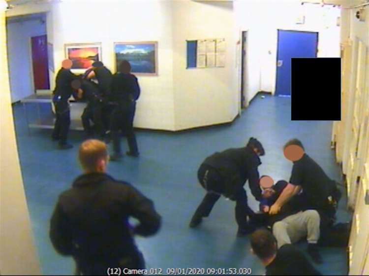 CCTV of the aftermath of the attack on Mr Trundle (Met Police/PA) (42623856)