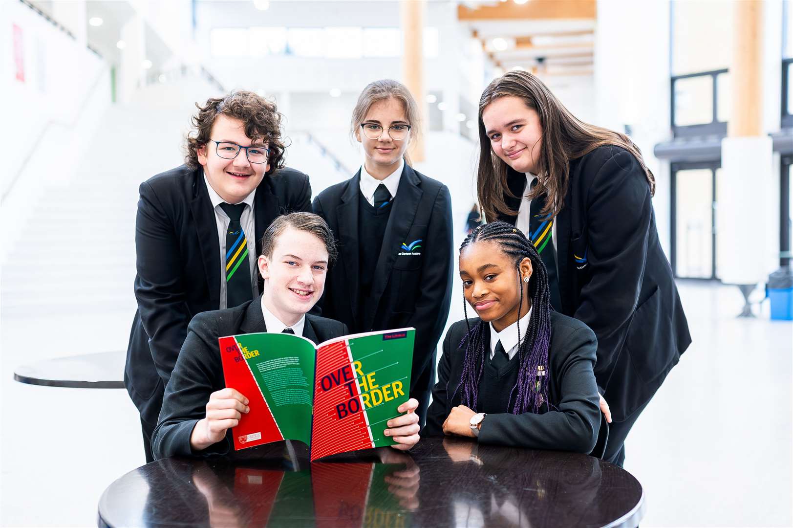 Creative Wisbech students see their work published. Photo: Barking Dog Media/Ian Burt.