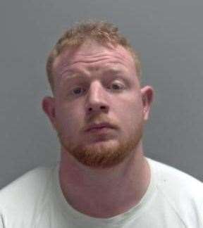 A custody photo of Daniel Fordham