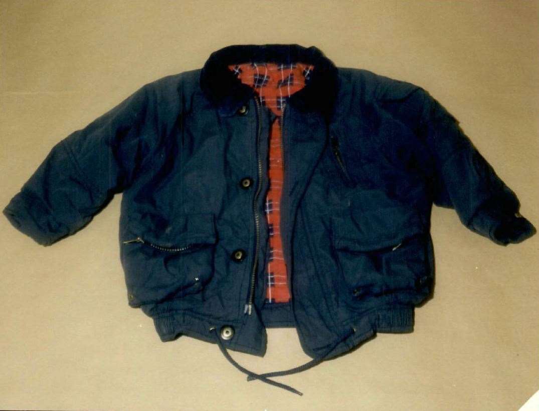 The coat of Rikki Neave, who was murdered in Peterborough at the age of 6 (57538335)