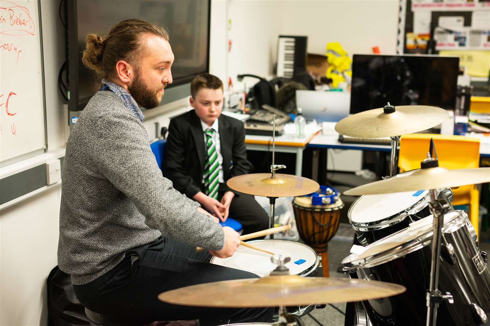 There is a real buzz around Thomas Clarkson Academy as students rehearse hard for their first stage production in three years. (61803980)