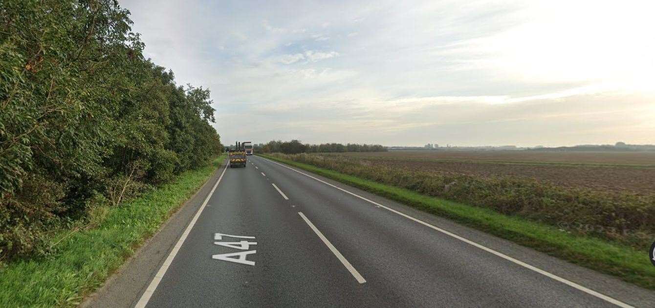 The speed limit along the length of the A47 from Peterborough to King’s Lynn is set to be reduced to 50mph. Picture: Google Maps