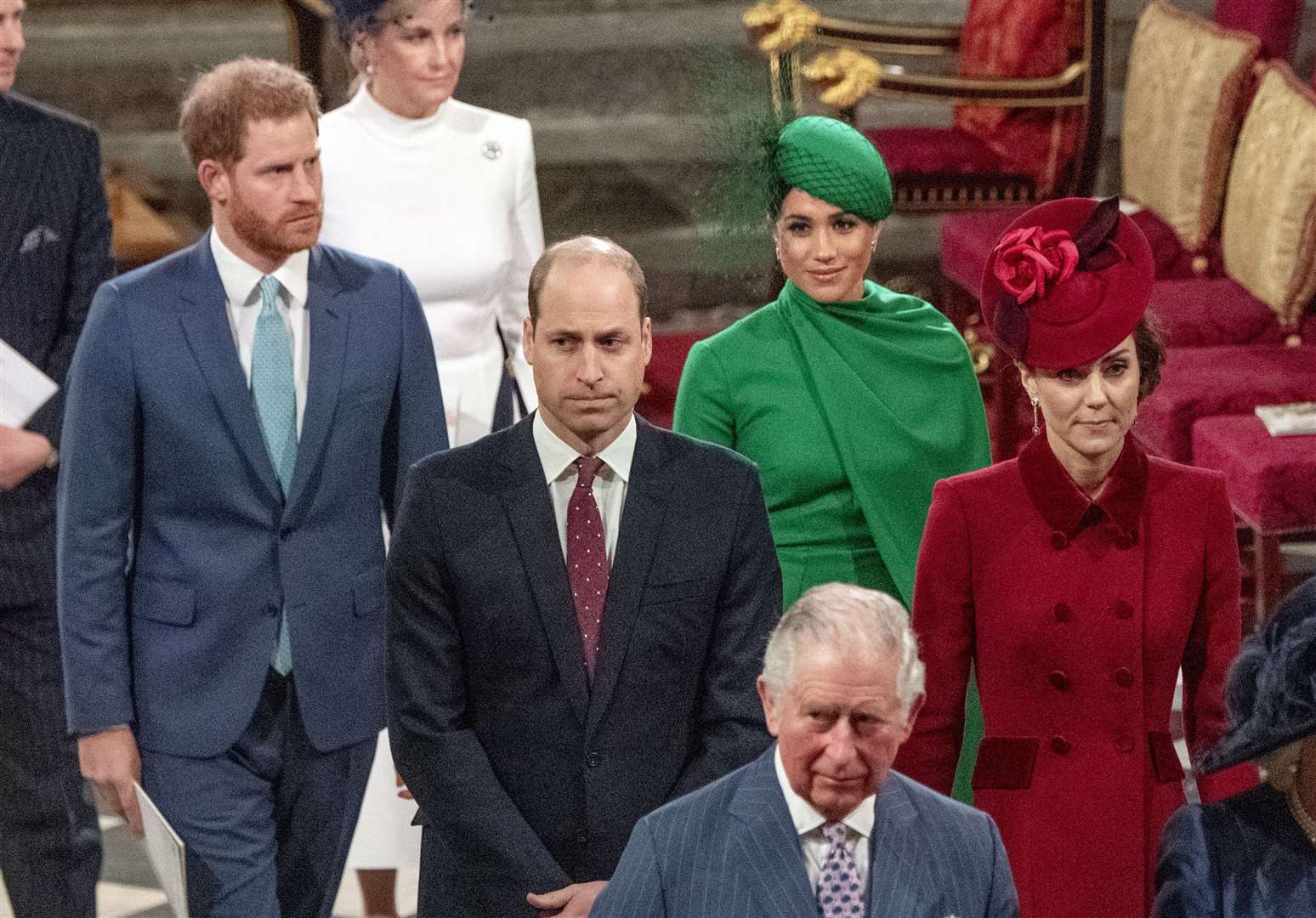 The Sussexes on their last official public royal engagement as senior working royals (Phil Harris/Daily Mirror/PA)