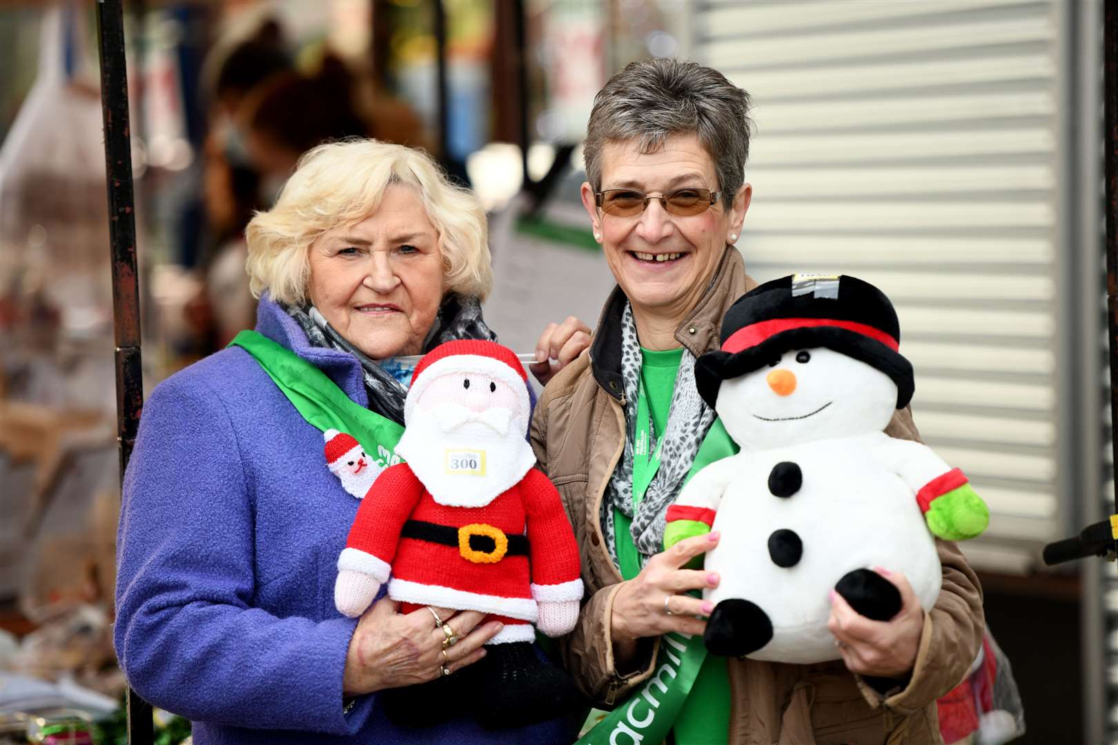 Wisbech Christmas Market....Sally Fawkes Adele Wright and Sally Fawkes. (53664085)
