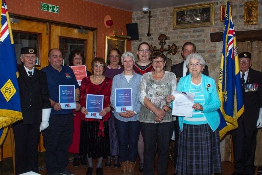 Some of the award recipients