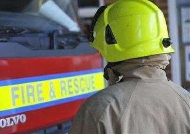 Firefighters extinguished a two-vehicle blaze. Picture: iStock