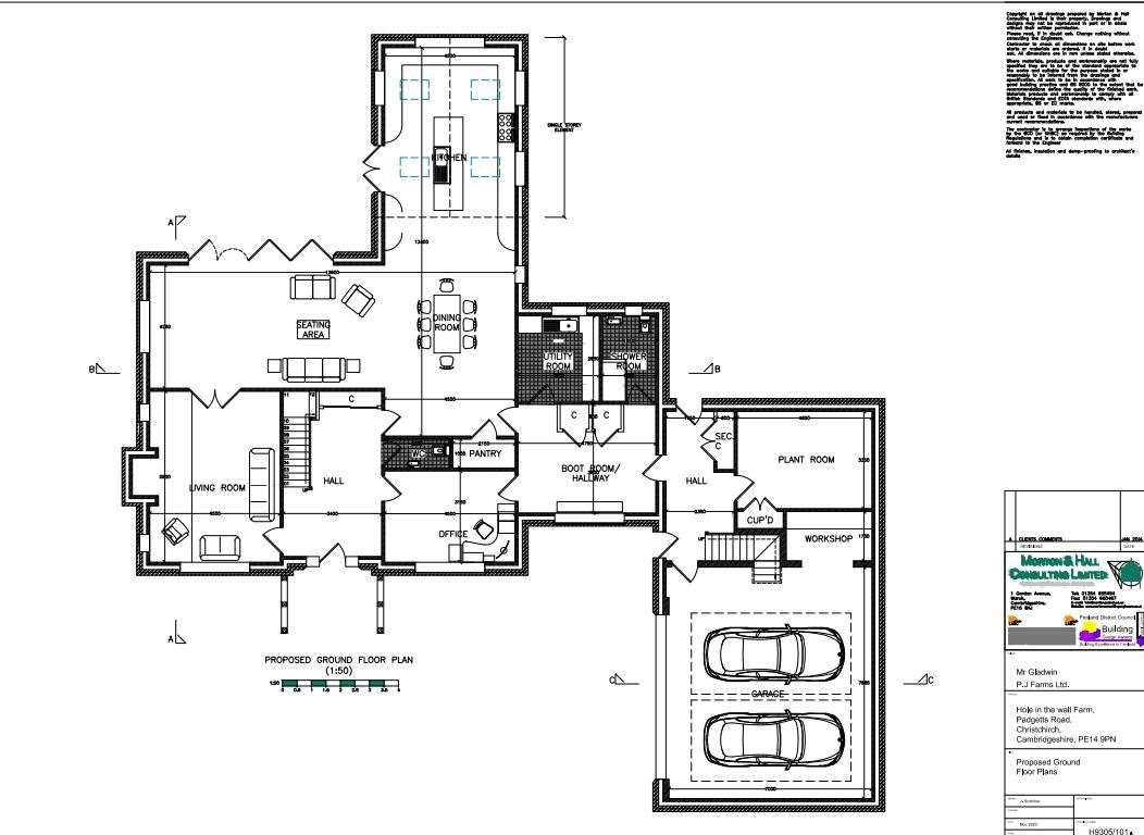 Councillors went against officers and approved plans for a four-bedroom home on a Fenland farm.