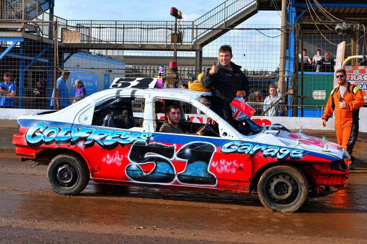 51 James Licquorice was well received on the parade before the World Final. Picture: Jim Harrod