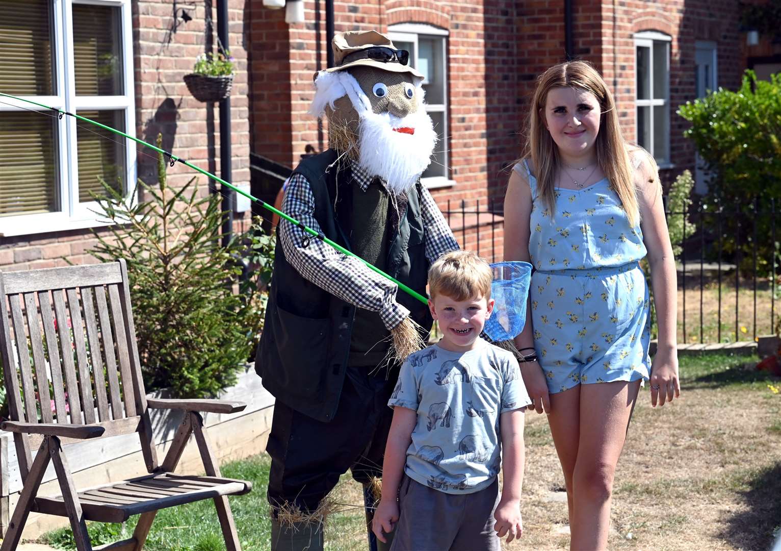 Emneth Scarecrow festival..Carter Field and Mika Field. (58626675)