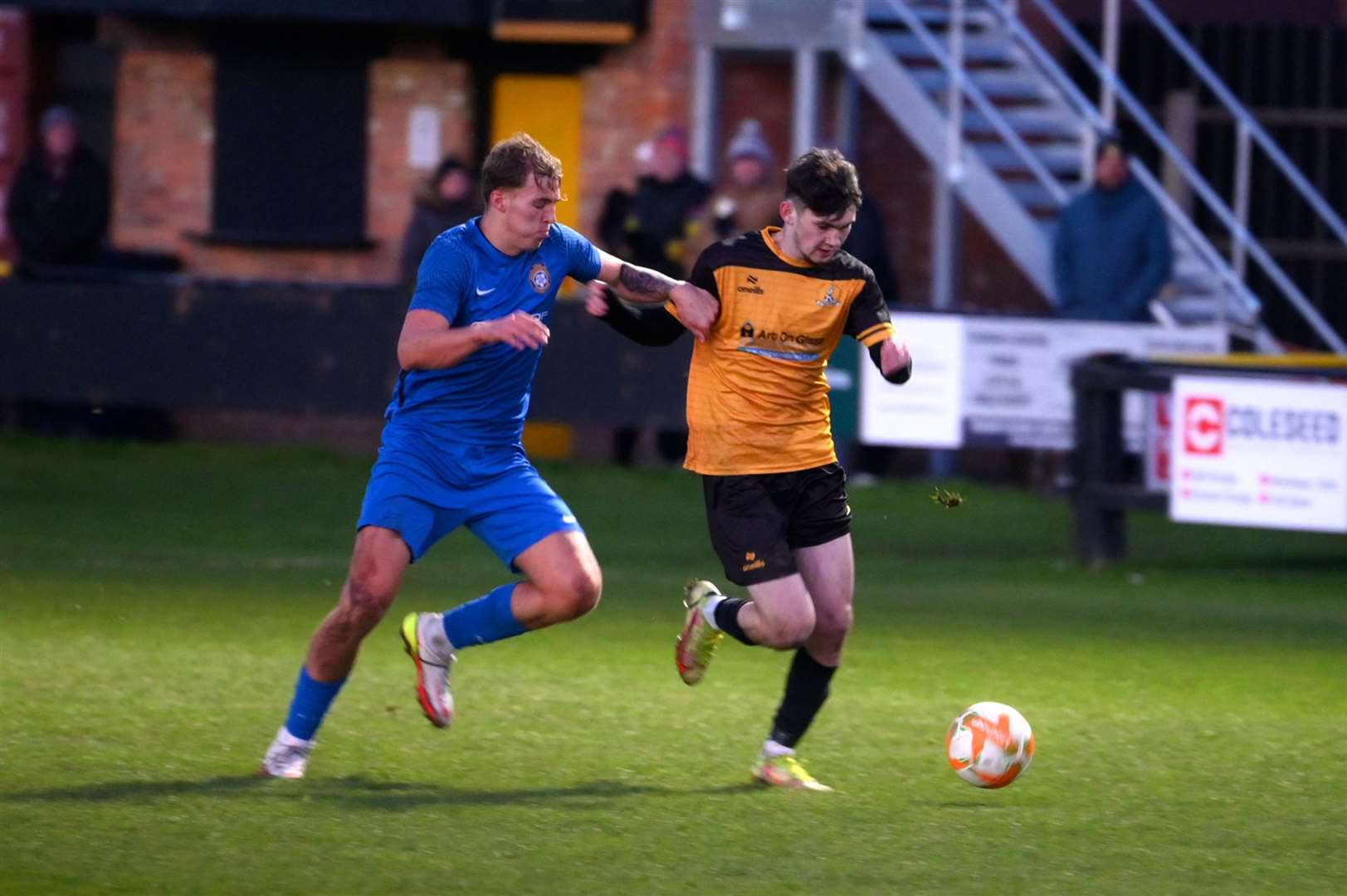 Adam Brumby on an overlap