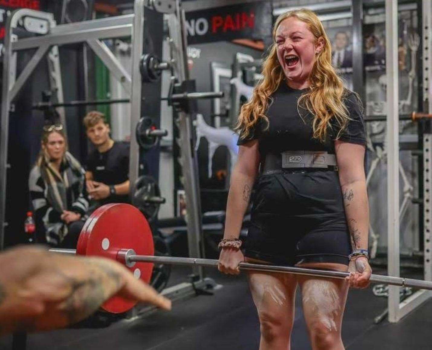 Violet Thrall only started powerlifting a couple of years ago but already holds two British records