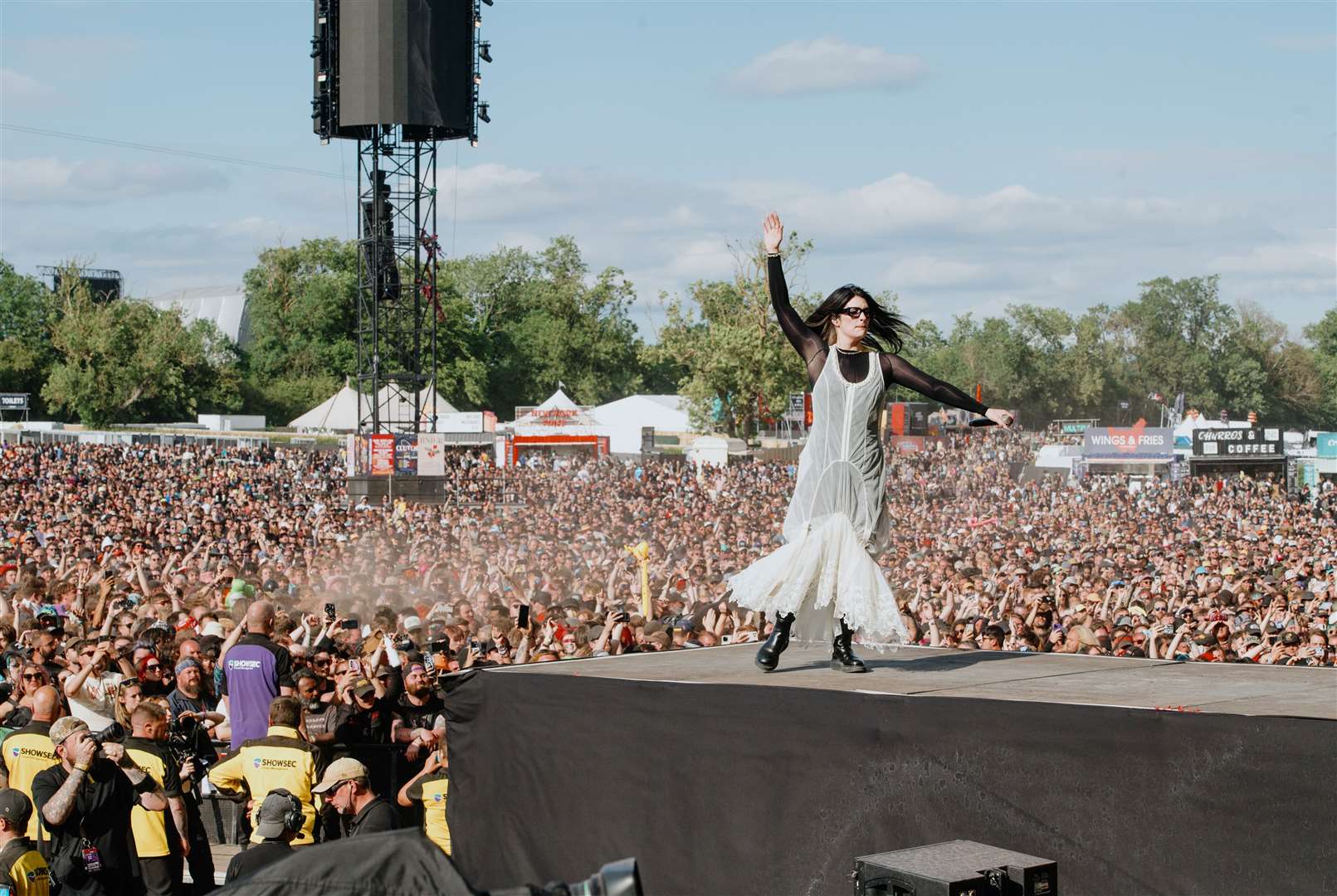 Spirit Box were excellent on Sunday. Picture: Download Festival/Matt Higgs