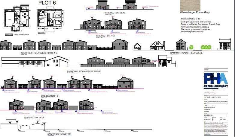Fenland planners are recommending approval for 16 homes on land at 134a Ramnoth Road Wisbech. (61597149)