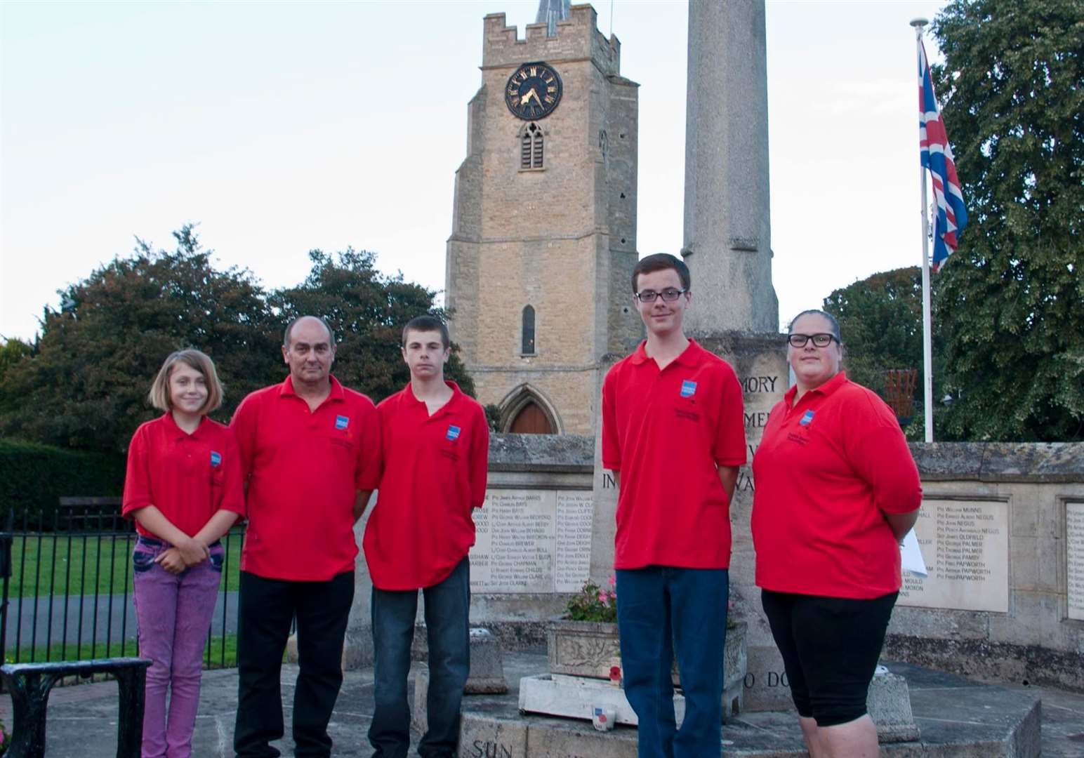 The first ceremony was held in August 2014 to remember Private Tom Seekings, who was killed in action less than a month after the outbreak of World War One. Photo: Chatteris Royal British Legion. (35465311)