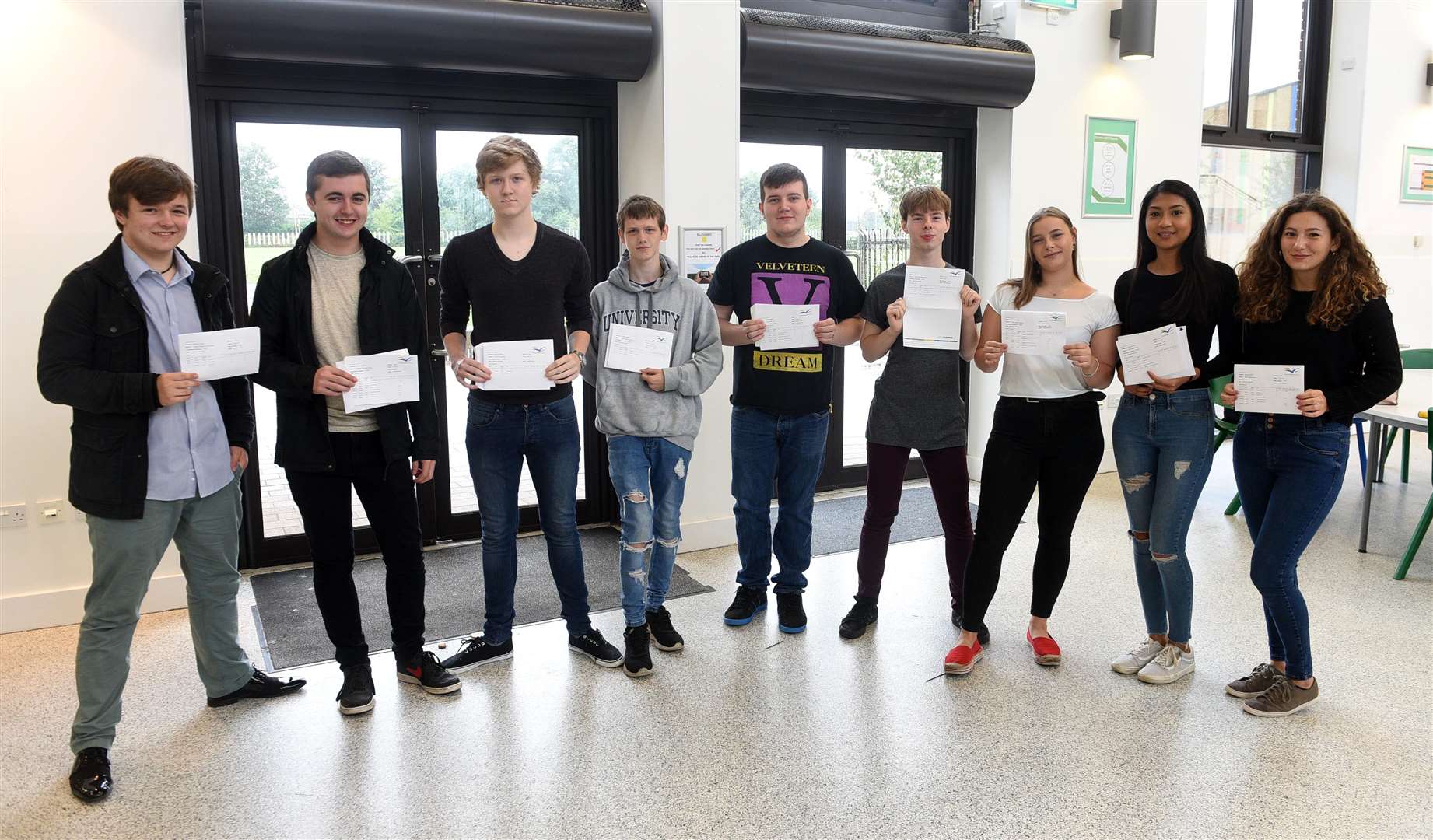 A level results at Thomas Clarkson. (3634536)