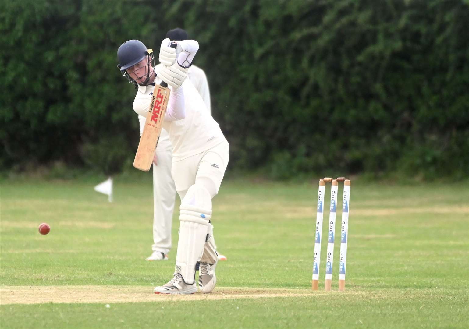Action from Chatteris 2nds against Wisbech 3rds in CCA Junior League 3 North
