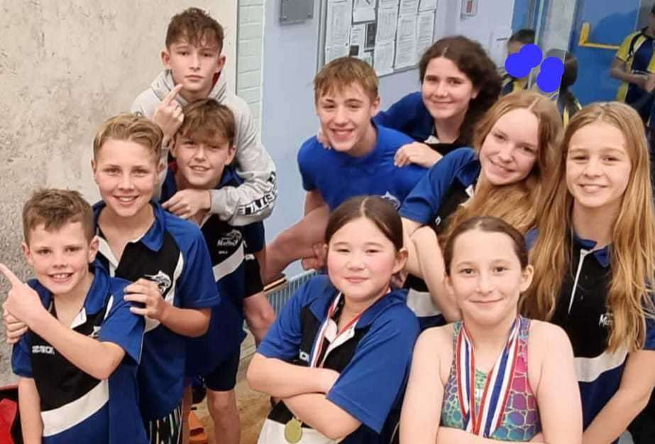 March Marlins swimmers in Newmarket