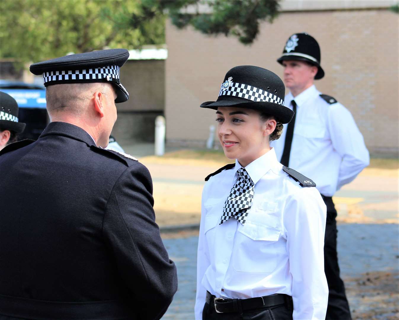 Waitress, firefighter, and special needs teacher were among the former jobs of the force’s newest police officers who passed out on Friday. (58323801)