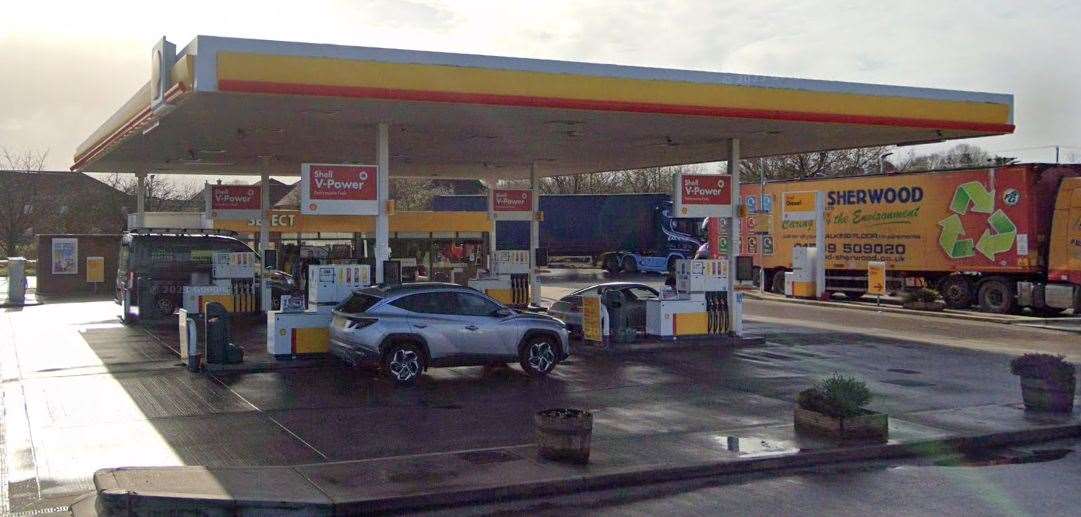 Police spoke to Rostron at the Shell Garage in West Lynn. Picture: Google Maps