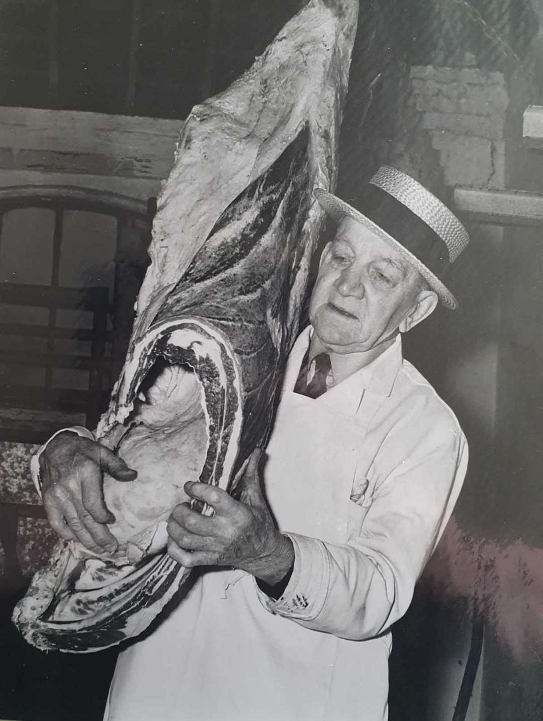 Sidney Booth opened the family butcher shop after returning home from the First World War.