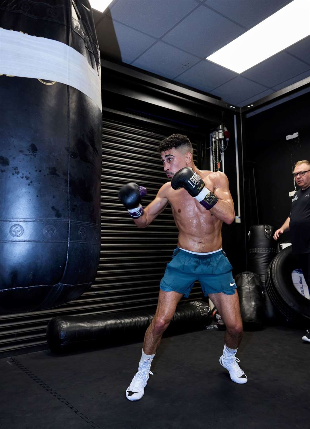 Jordan Gill at his Media Day ahead of his upcoming fight against Zelfa Barrett. Picture By Mark Robinson (Matchroom Boxing)