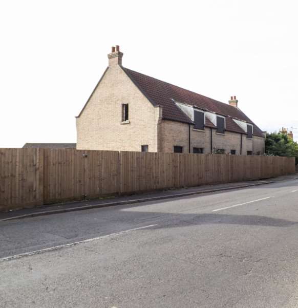 Properties in Newgate Street, Doddington taken this week showing the site has been tidied.