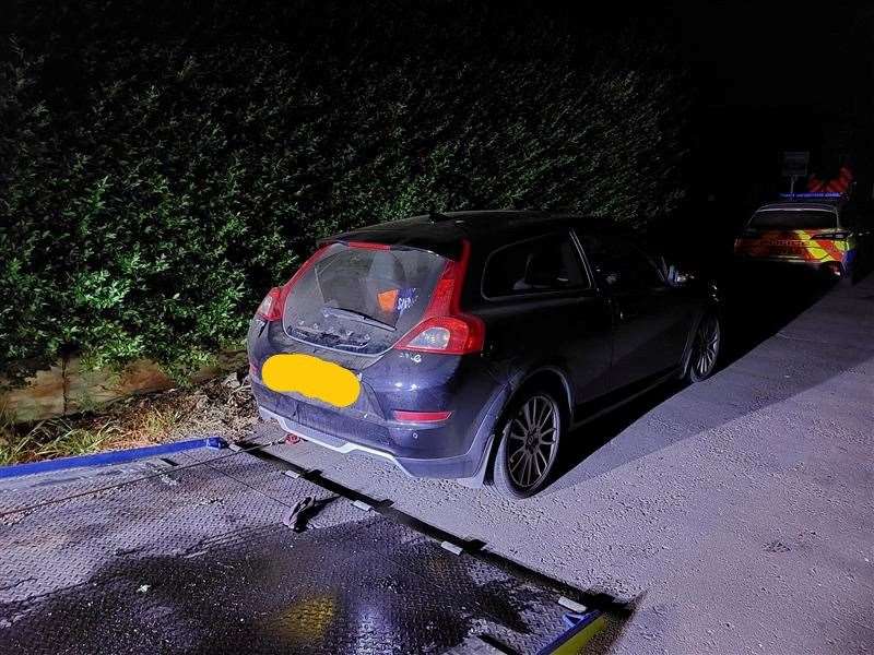 Police have seized two cars over the last few days. Picture: Policing Fenland
