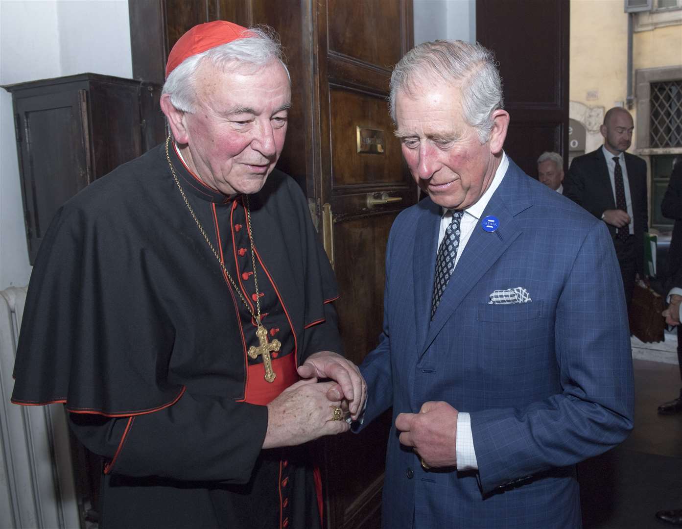 Cardinal Vincent Nichols recalled King Charles having spoken of the need for all faiths to be respected (Arthur Edwards/The Sun/PA)