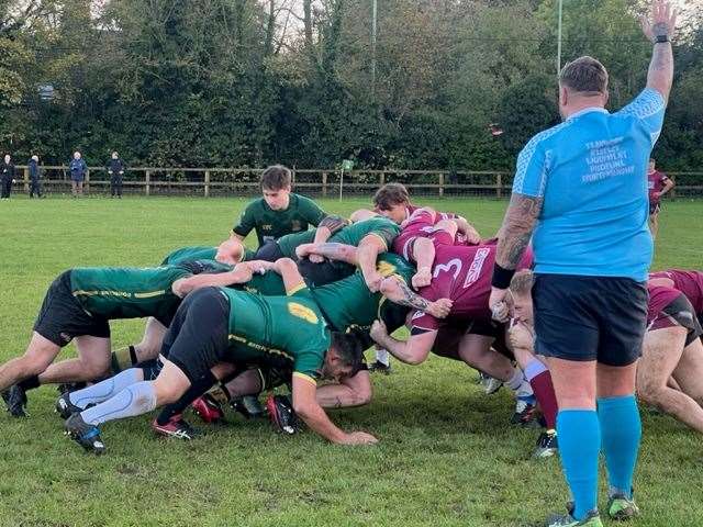 March Bears in league action against Bury St Edmunds