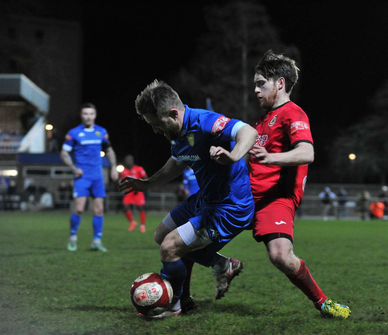 Spalding were 2-0 winners over Wisbech Town on Tuesday night. Photo: Chris Lowndes (54782339)
