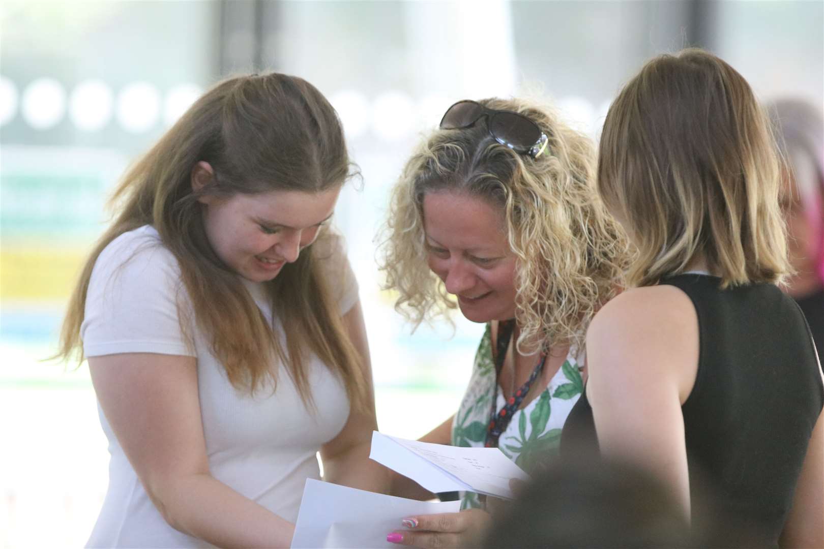 Wisbech Grammar School pupils have celebrated an "exceptional" set of A-level results. Picture: Wisbech Grammar School.