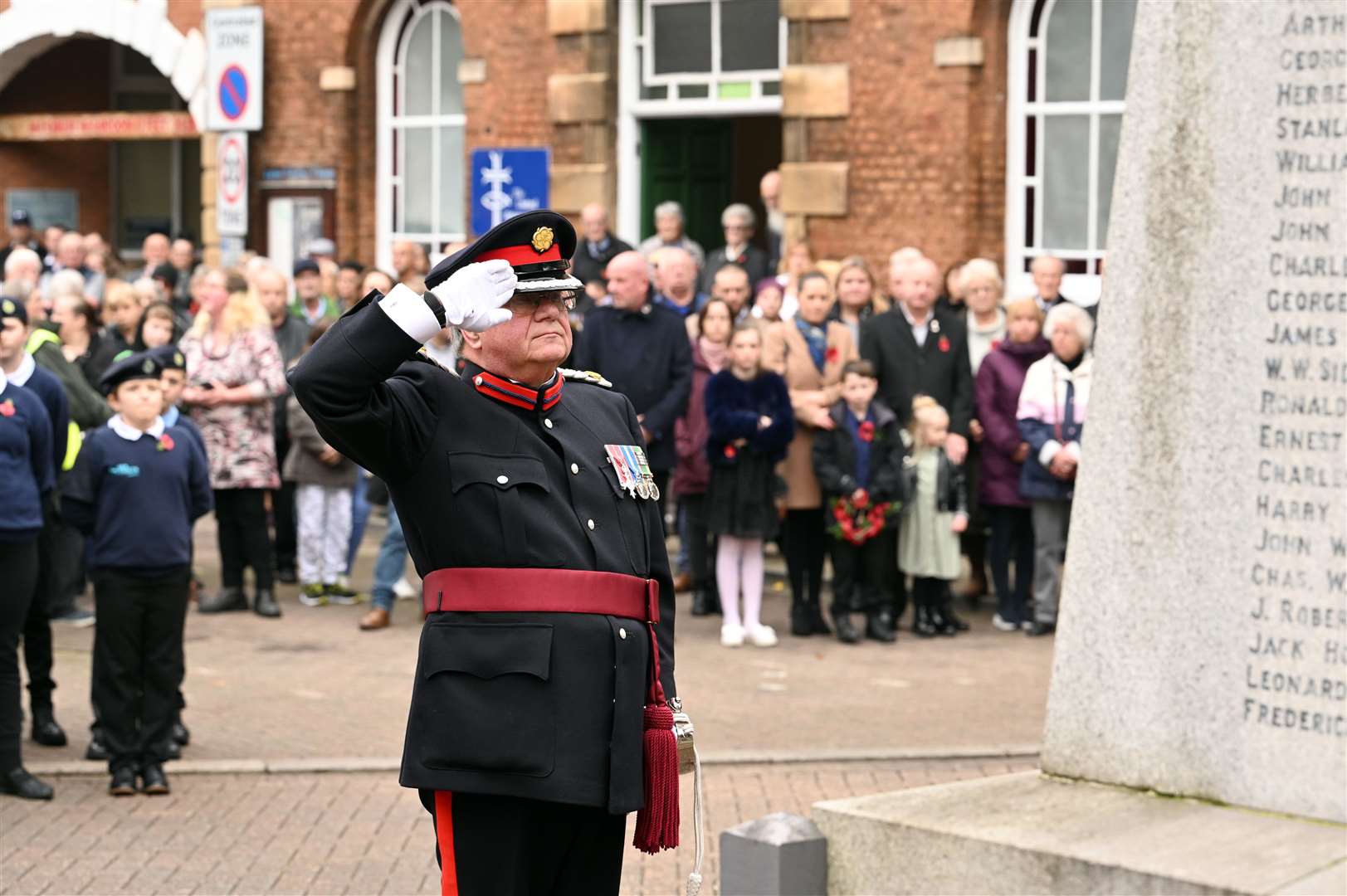 Wisbech Remembrance Day..Mark Knight DL. (60607371)