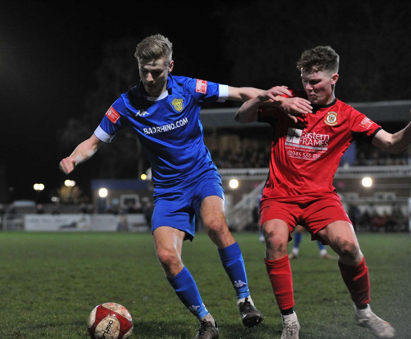 Spalding were 2-0 winners over Wisbech Town on Tuesday night. Photo: Chris Lowndes (54782369)