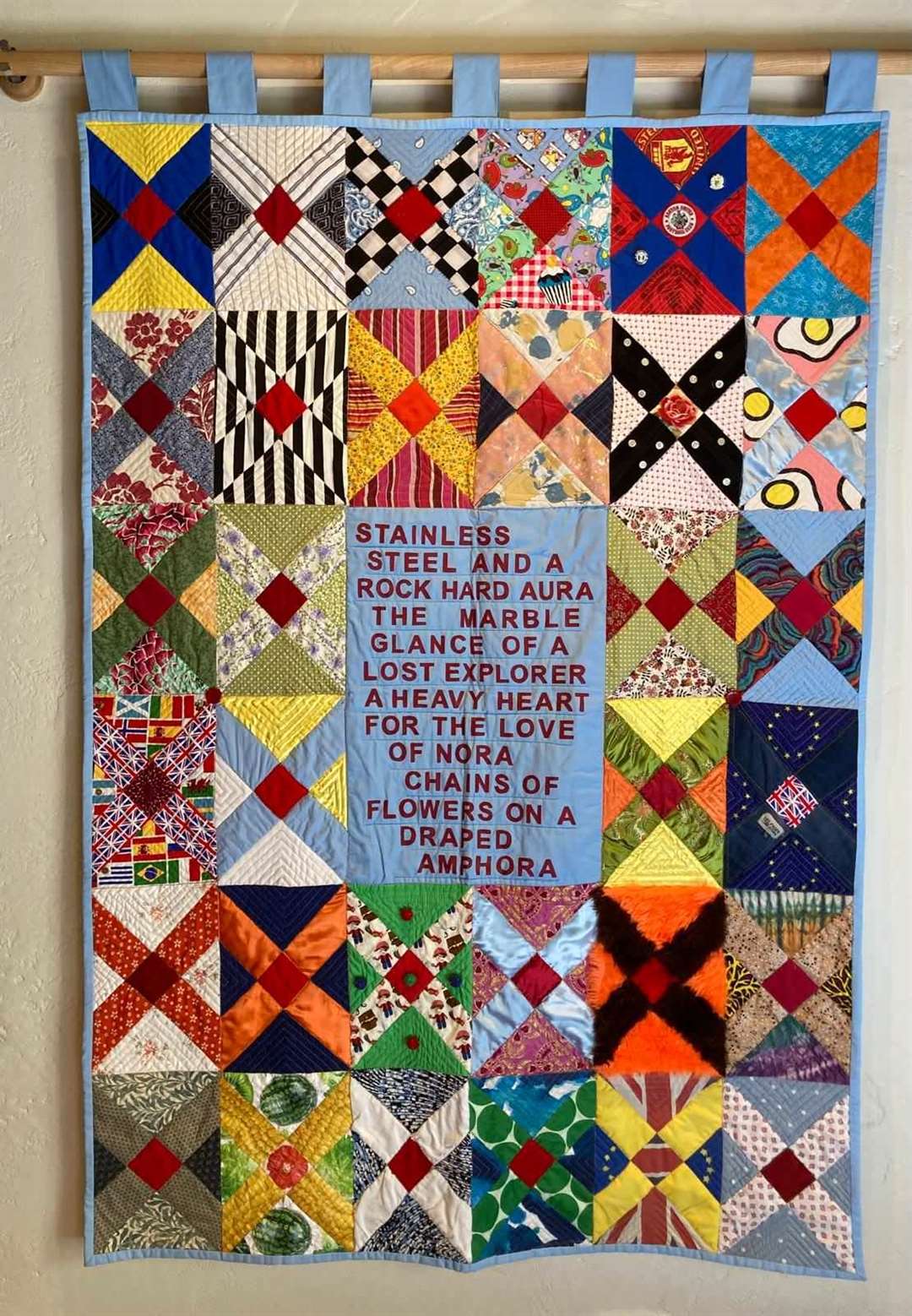 One of the quilts from the project (Richard Kenyon/Henrietta Hill/PA)