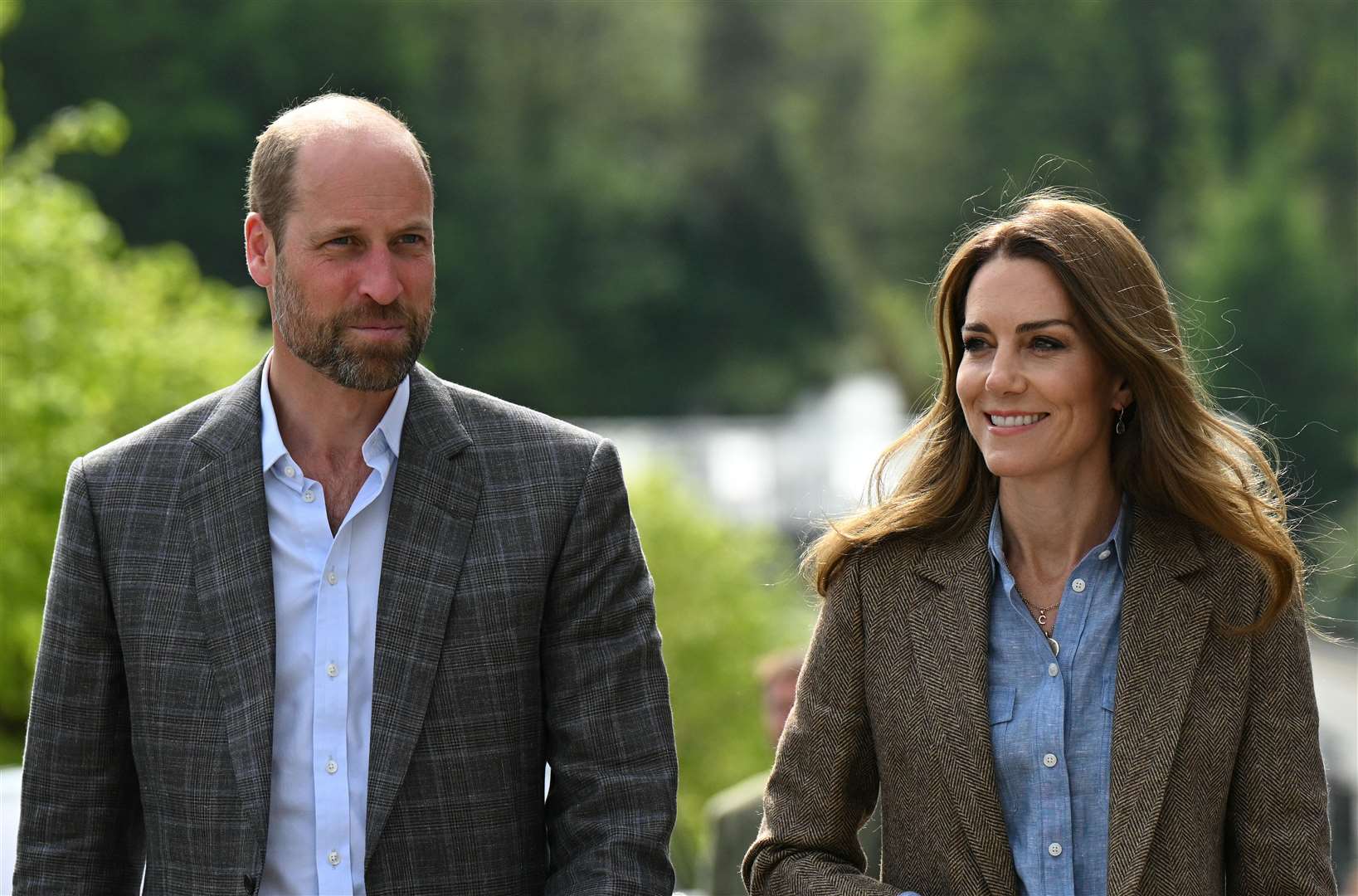 William and Kate will spend their second day on the Isle of Mull (Oli Scarff/PA)