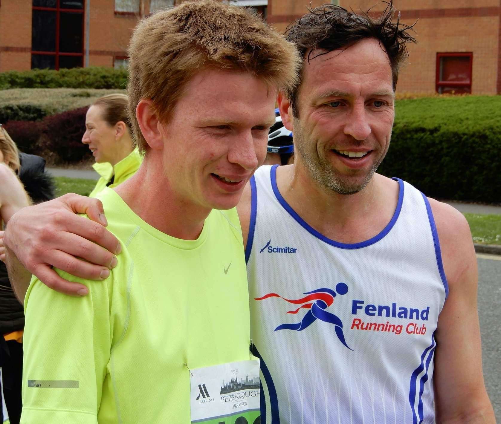 Lewis Saunders and Andrew Plume. (8620382)